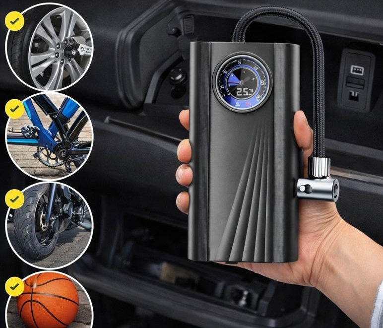 🚗 Mini InfladooPortátil Digital Spartine™