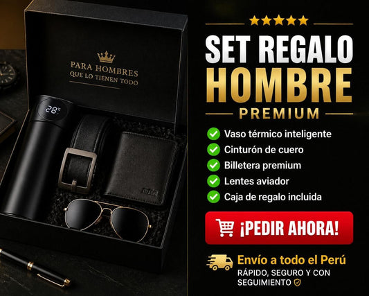 🎁 SET 6 EN 1 DE REGALO PARA VARÓN